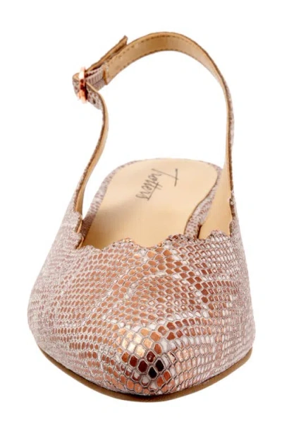 Trotters Joselyn Slingback In Multi