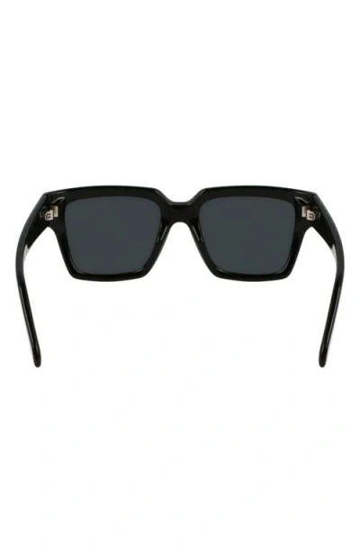 Ferragamo Gancini 54mm Rectangular Sunglasses In White