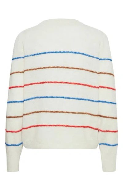 Ichi Kamara Stripe Sweater In Multi