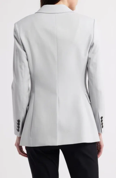 Theory Etiennette Wool-blend Twill Blazer In Multi