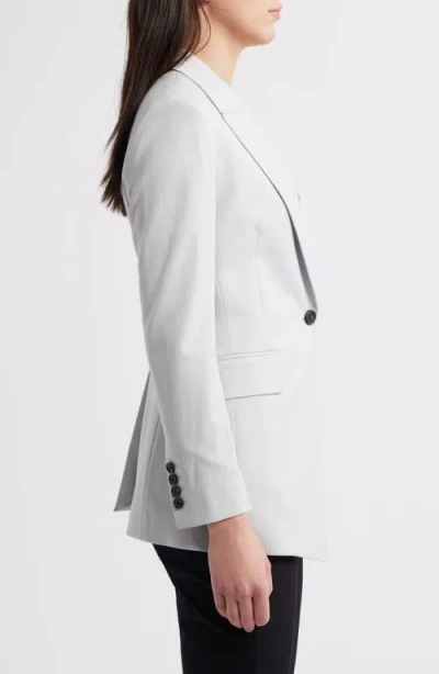 Theory Etiennette Wool-blend Twill Blazer In Multi