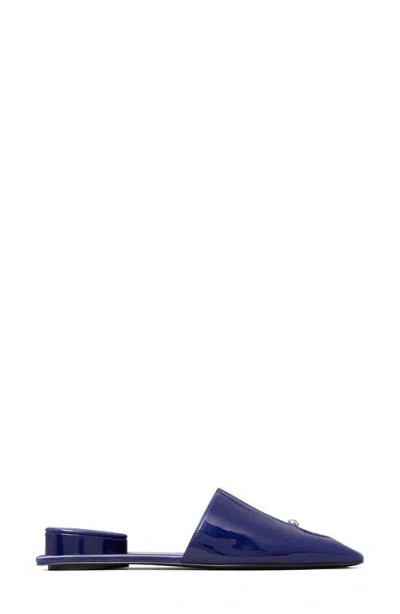 Tory Burch Pierced Mule In Blue