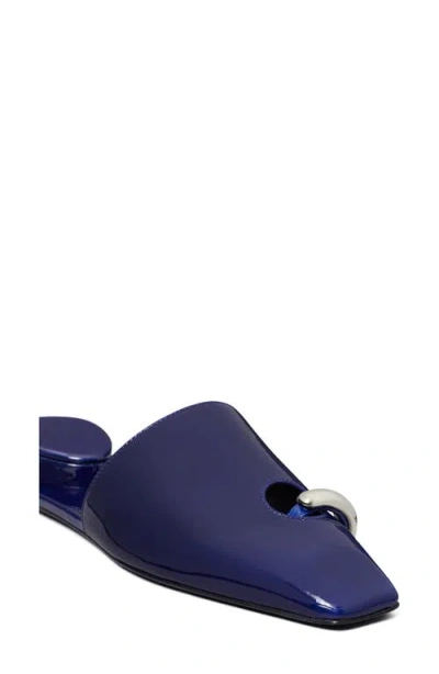 Tory Burch Pierced Mule In Blue