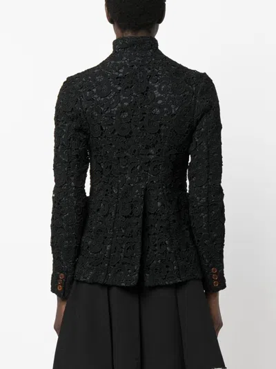 Comme Comme Single Breasted Jacket In Black