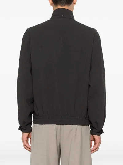 Montecore Patch Pocket Zip Jacket In Gray