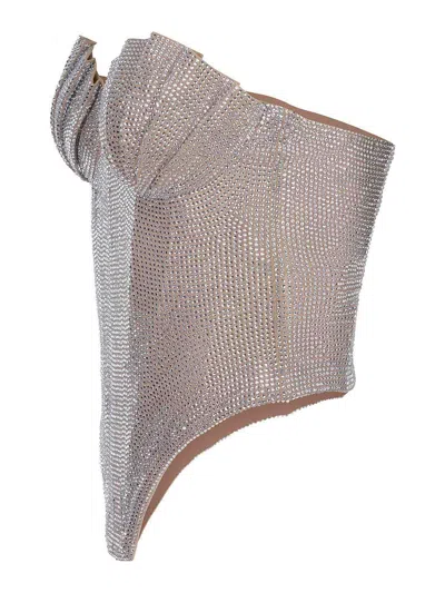 Giuseppe Di Morabito Bustier Made Of Polyester In Multi