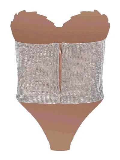 Giuseppe Di Morabito Bustier Made Of Polyester In Multi