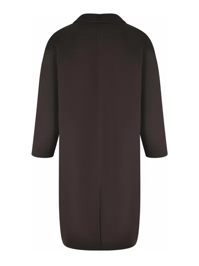 Amaranto Amaranth Coat In Brown