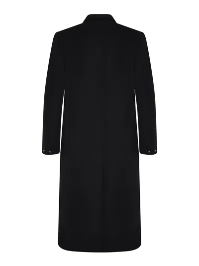 Heliot Emil Coat Made Of A Wool And Cashmere Blend In Black