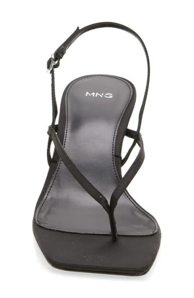 Mango Ross Sandal In Black