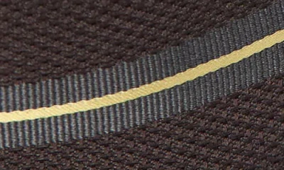Mango Combined Stripe Tie In Brown