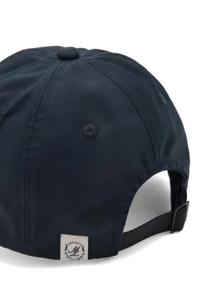 Mango Solid Cotton Baseball Cap In Black