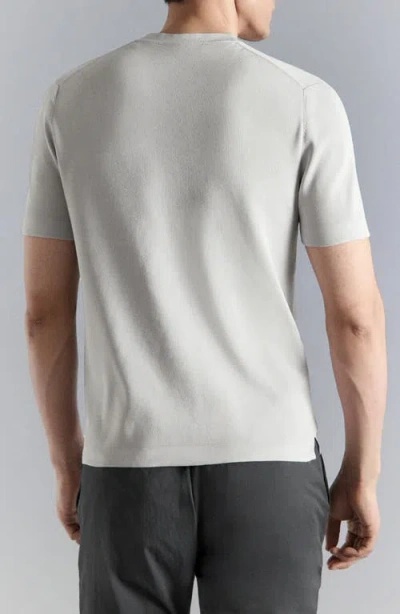 Mango Comfort Stretch Jersey T-shirt In Gray
