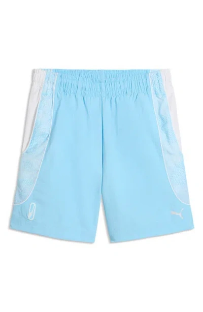 Puma Tech-x Relaxed Shorts In Blue