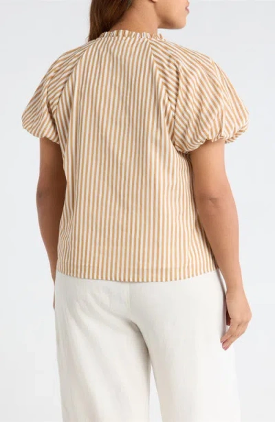Sugarlips Dream State Avy Cotton Button-up Top In Multi