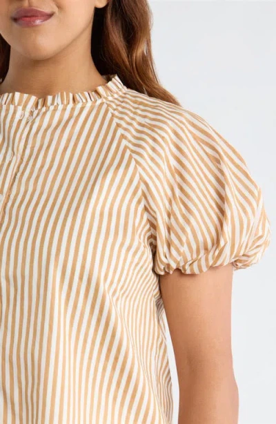 Sugarlips Dream State Avy Cotton Button-up Top In Multi
