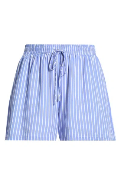 Sugarlips Elise Stripe Taliya Drawstring Shorts In Multi