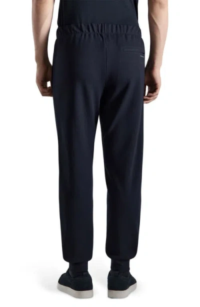 Mango Comfort Stretch Joggers In Blue