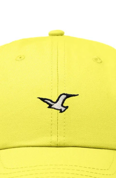 Dalix Seagull Dad Hat In Yellow