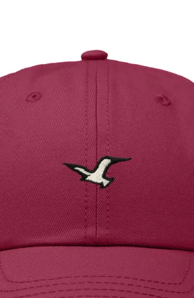 Dalix Seagull Dad Hat In Red