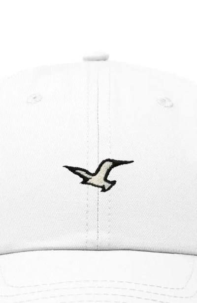 Dalix Seagull Dad Hat In White