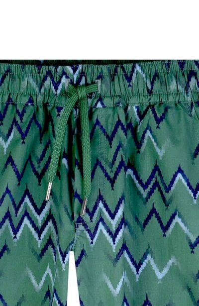 Lanvin Poplin Bermuda Shorts In Multi