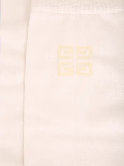 Givenchy Logo-embellishment Socks In Neutral
