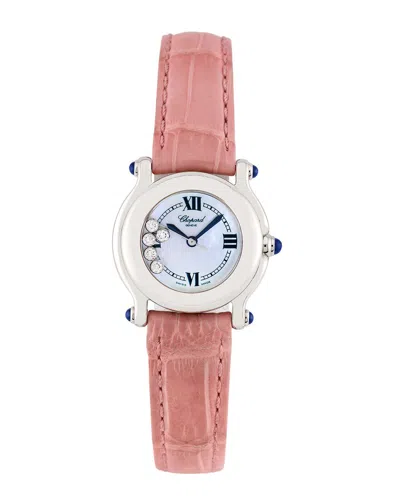 Chopard Women's Happy Sport Diamond Watch In Pattern | ModeSens