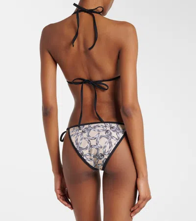 Loewe Technical Jersey Bikini Bottom In Black