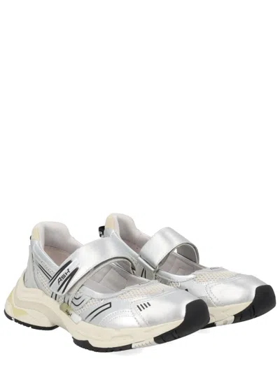 Ash Touch-strap Mesh-panel Slip-ons In Multi