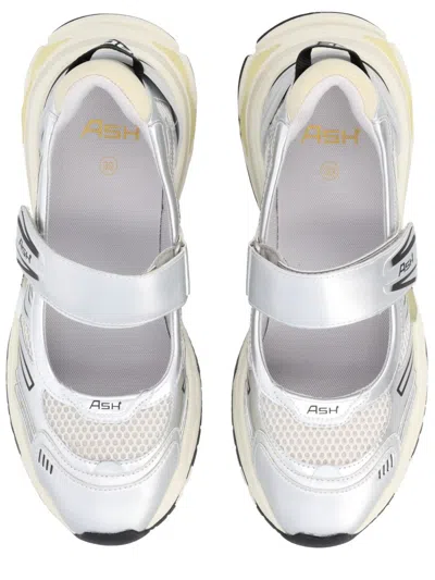 Ash Touch-strap Mesh-panel Slip-ons In Multi