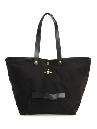 Vivienne Westwood Rectangular Shoulder Bag Top Handle Design