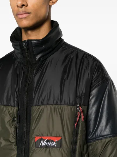 Junya Watanabe Nylon Short Down Jacket In Multi