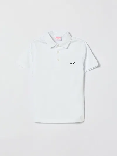 Sun 68 ポロシャツ Sun68 ボーイ カラー ホワイト In White