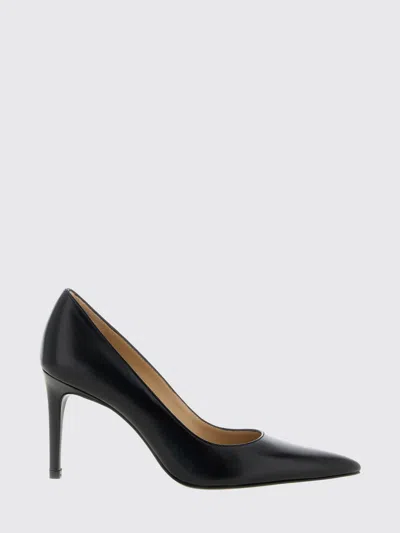 Stuart Weitzman 75mm Stuart Power Pointed-toe Stiletto Pumps In Black