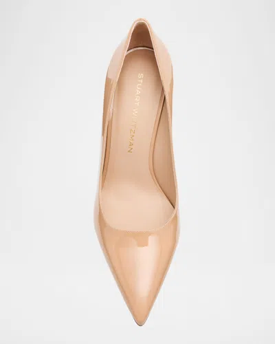 Stuart Weitzman Stuart Power Pumps In Brown