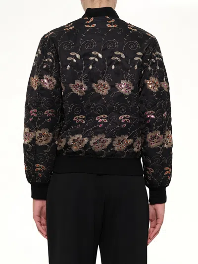 Givenchy Podium Bomber Jacket In Black