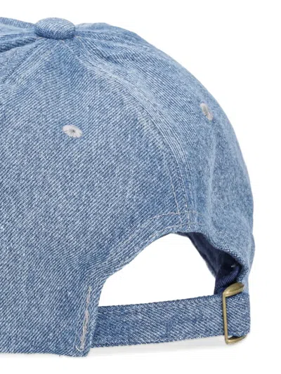 Mmc Studio Denim Baseball Cap In Blue
