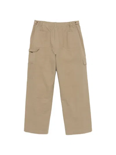 Amomento Multi-pocket Cargo Pants In Brown