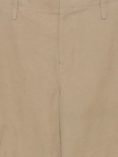 Amomento Multi-pocket Cargo Pants In Brown
