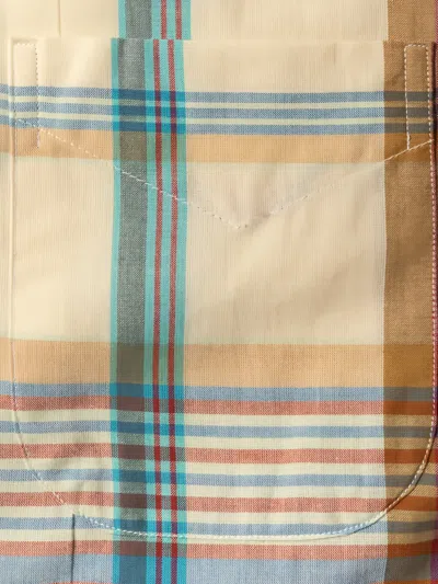 Gitman Vintage Archive Madras Check-pattern Shirt In Multi