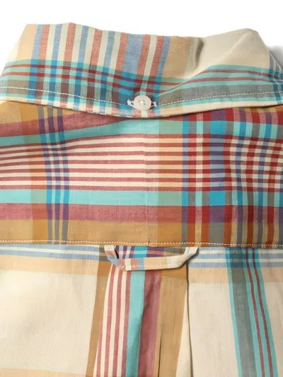 Gitman Vintage Archive Madras Check-pattern Shirt In Multi