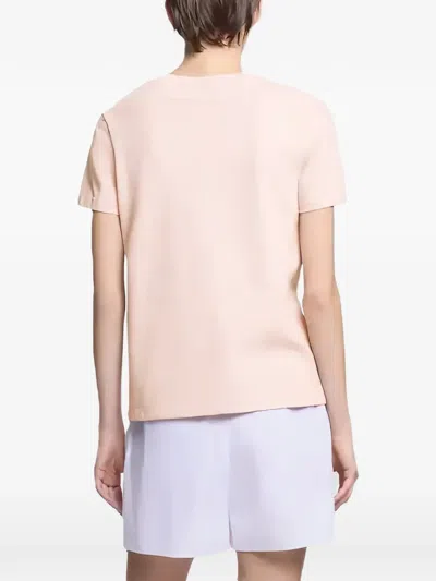 Hogan Logo-print T-shirt In Pink
