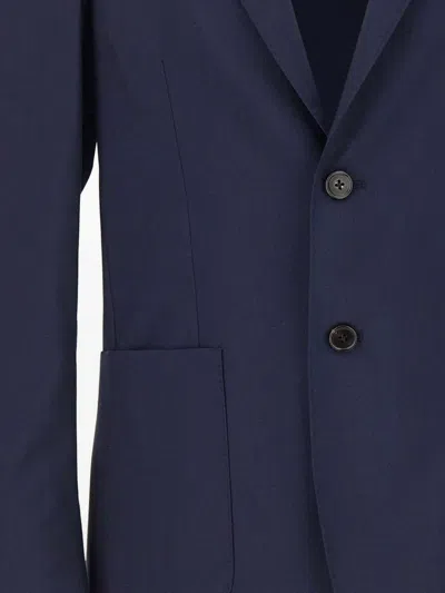 Corneliani Whisper Blazer In Blue