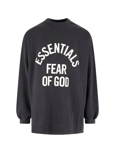Essentials Sweatshirt "campus 90s" In Black