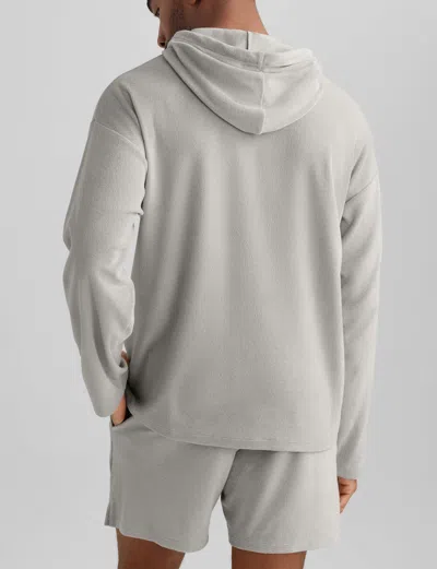 Tommy John Cabana Terry Hoodie In Blue