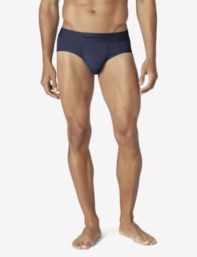 Tommy John Men's Second Skin Brief In Blue