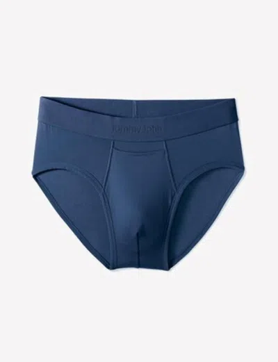 Tommy John Men's Second Skin Brief In Blue