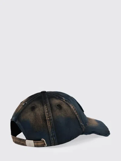 Camperlab Distressed Logo-patch Cap In Pattern