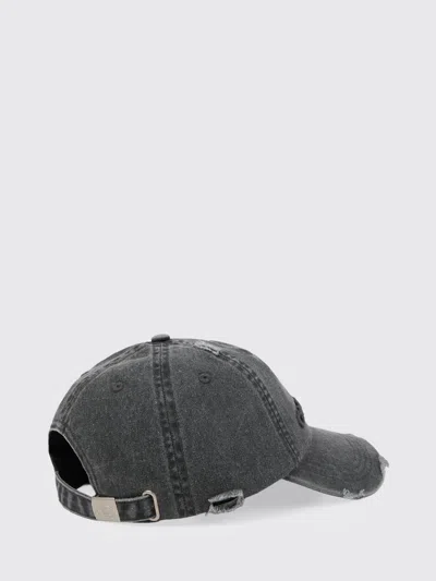 Camperlab Grey Distressed Cap In Gray